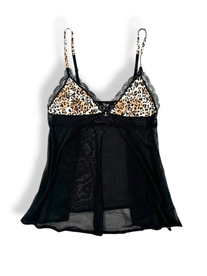 Glitter Leopard Bust Cami