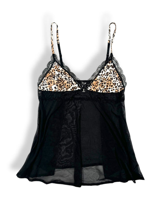 Glitter Leopard Bust Cami