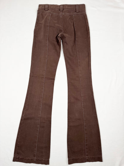 Miss Sixty Brown Flared Pants ♡ Size 25