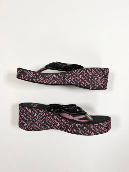 Playboy Wedge Sandals ♡ Euro 38
