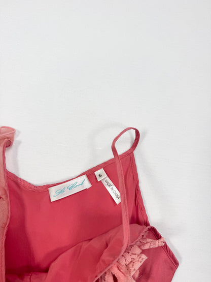Pink Silk Fairy Cami ♡ XS/S