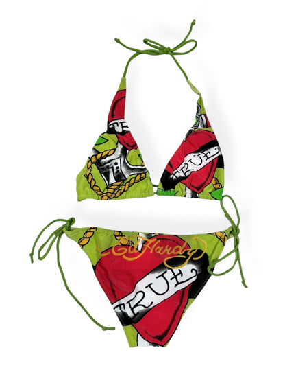 Green Ed Hardy Bikini