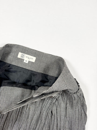 Glitter Plaid Midi Skirt ♡ Size XXS