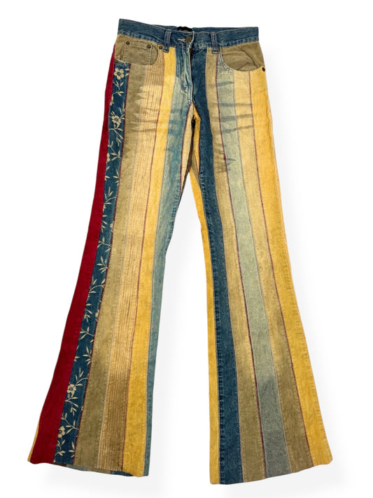 Corduroy Striped Flares ♡ Size XXS