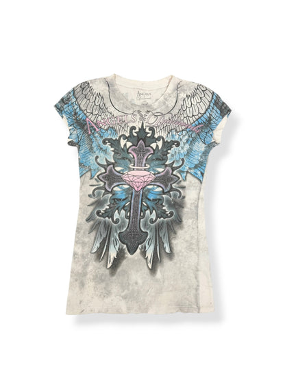 Angels & Diamonds MCBLING Tee ♡ M