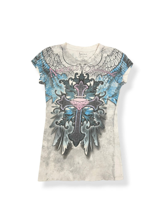 Angels & Diamonds MCBLING Tee ♡ M