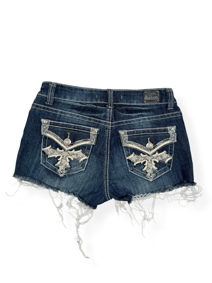 Cross Mini Shorts ♡ Size S