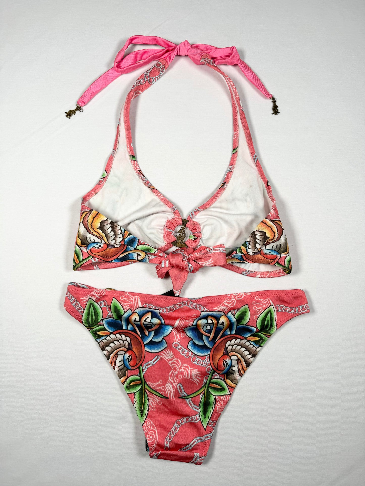 BNWT Pink Christian Audigier Bikini