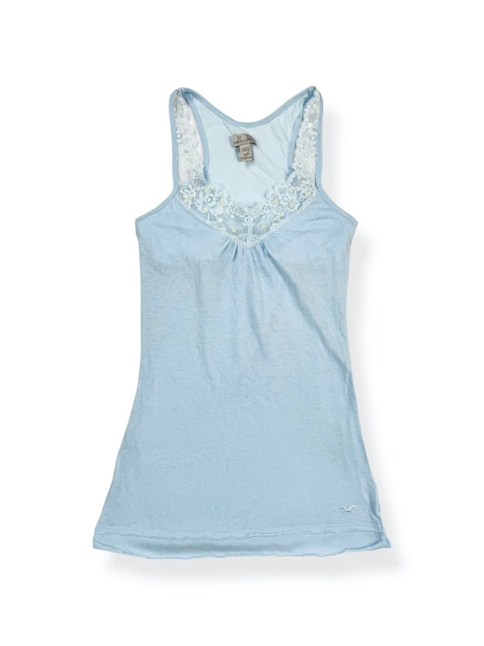 Hollister Baby Blue Cami ♡ XS