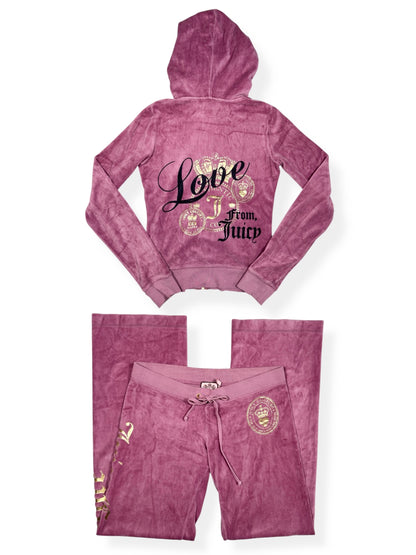 Juicy Couture Purple Tracksuit ♡ Size S