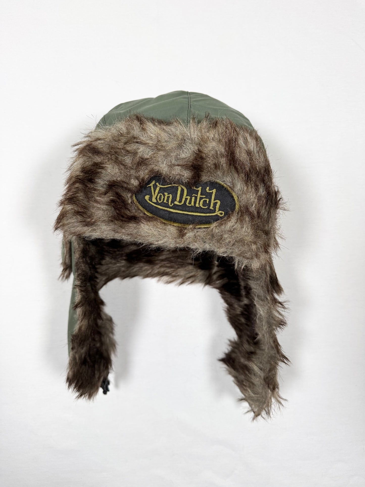 Khaki Fur Von Dutch Hat