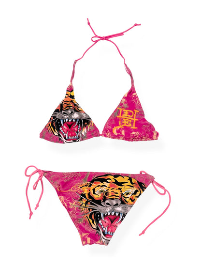 Pink Ed Hardy Bikini ♡ S