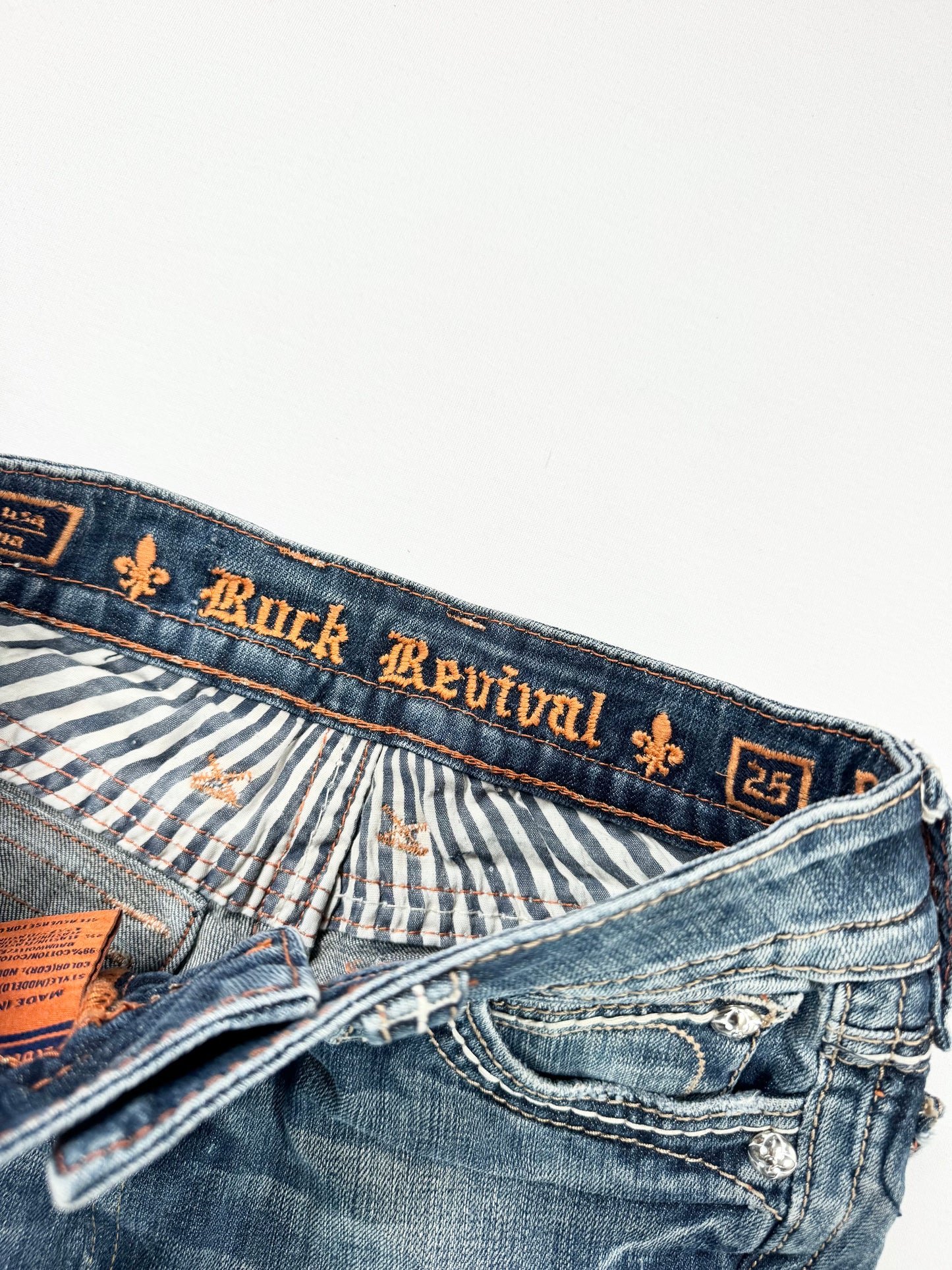 Rock Revival Mini Skirt ♡ 25”