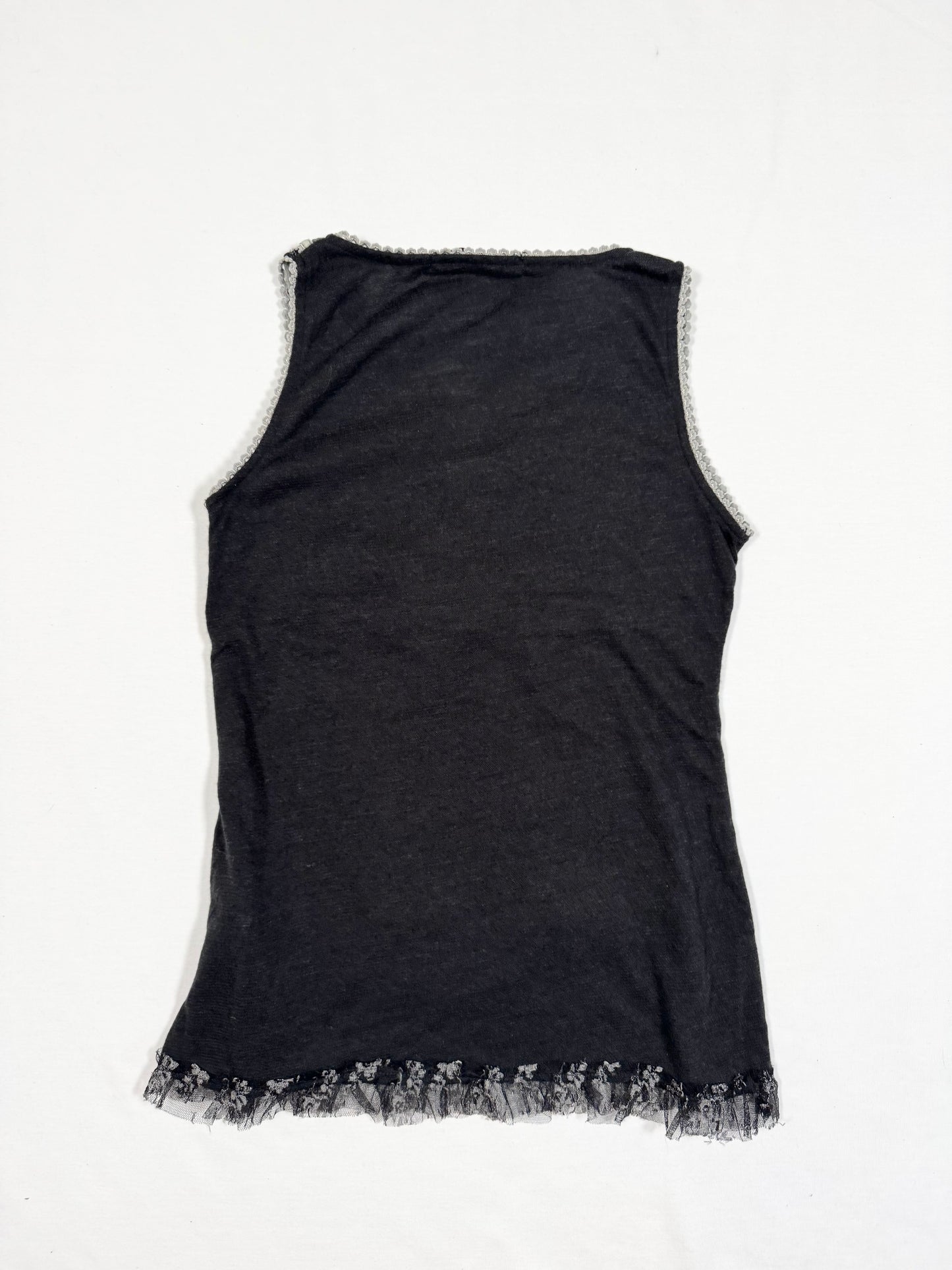 Ruffle Lace Tank ♡ Size S