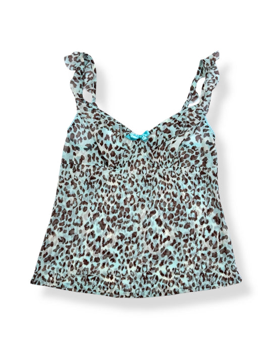 Blue Leopard Cami