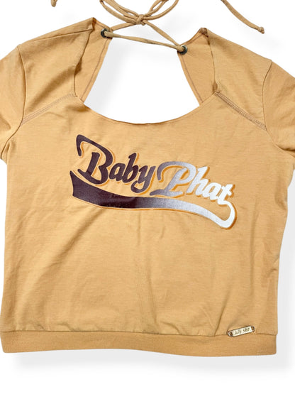 Baby Phat Tie Back Tee ♡ S