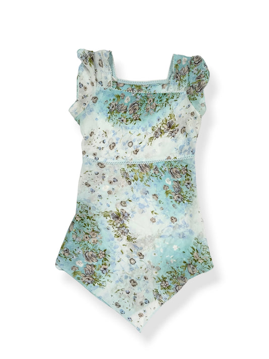 Floral Handkerchief Babydoll Top ♡ S