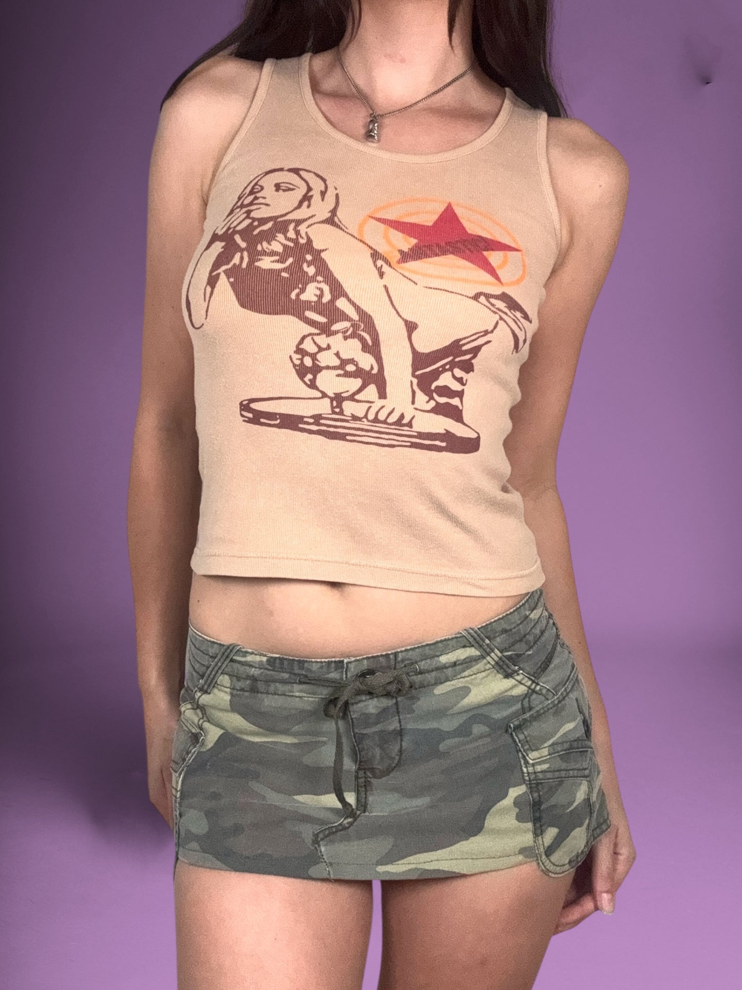 Girl Print Tank