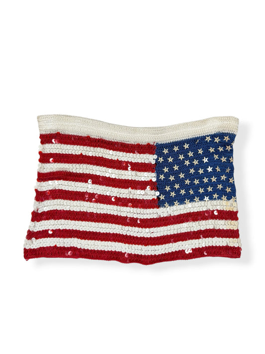 Hustler USA Sequin Mini Skirt ♡ Size M/L