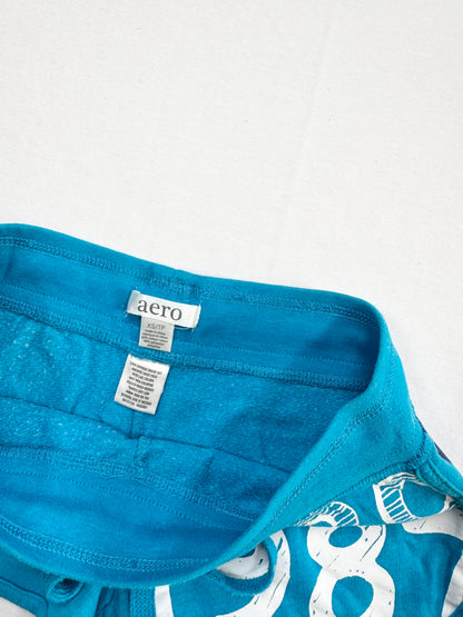 Aero Blue Mini Shorts ♡ XS