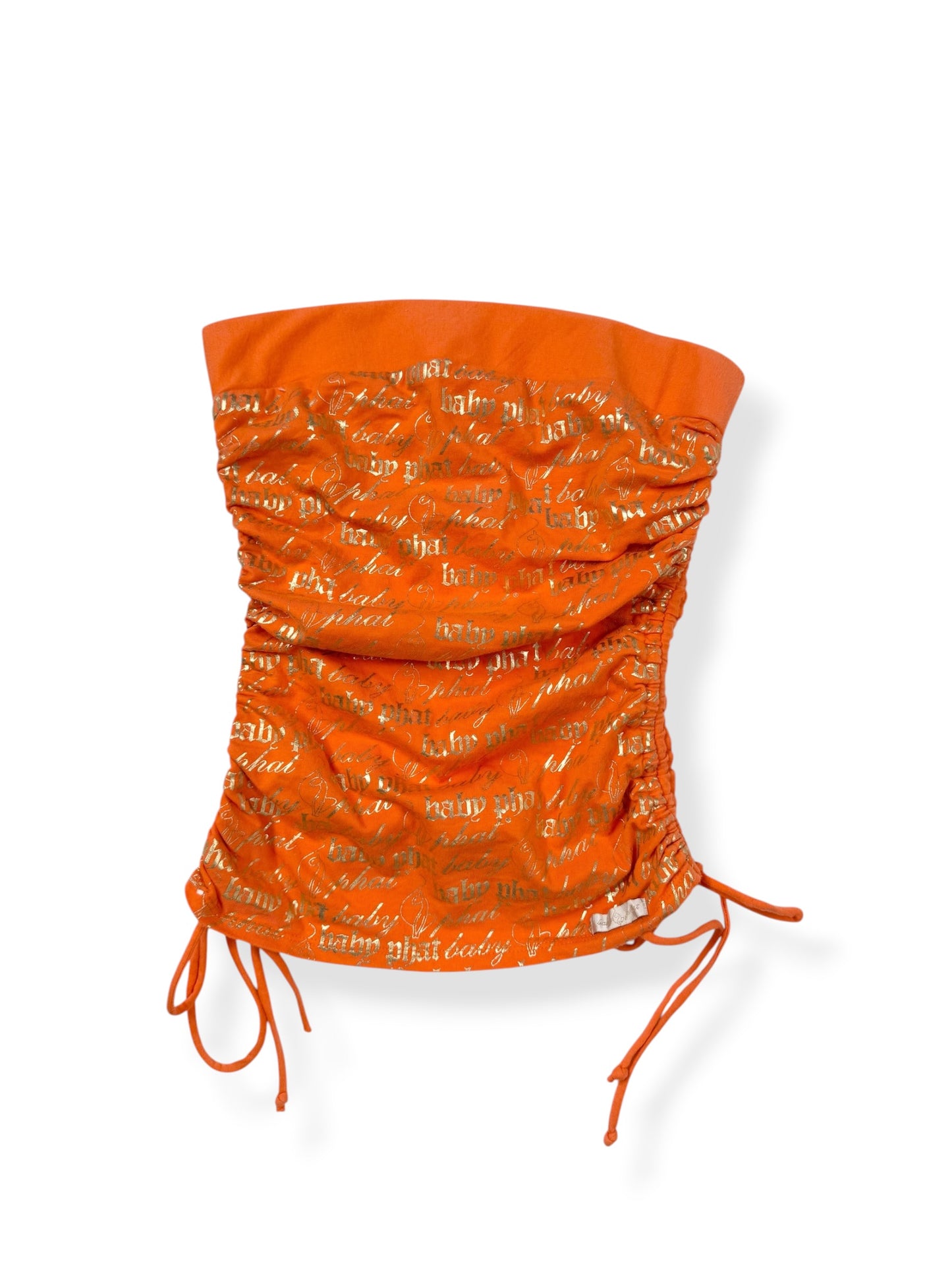 Baby Phat Orange Tube Top ♡ S