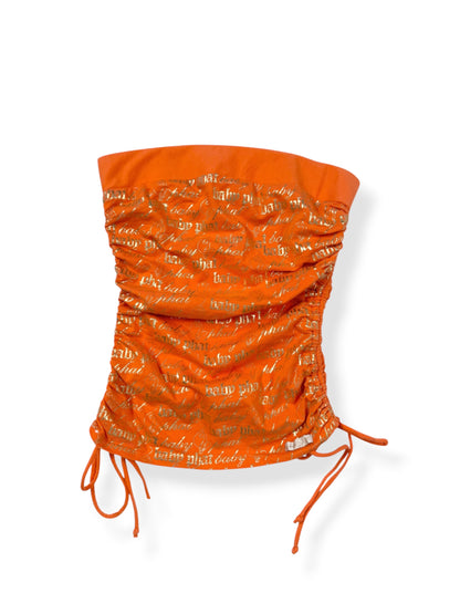 Baby Phat Orange Tube Top ♡ S