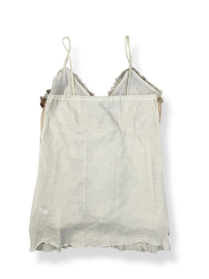 Fur Trim Velour Cami ☆ S