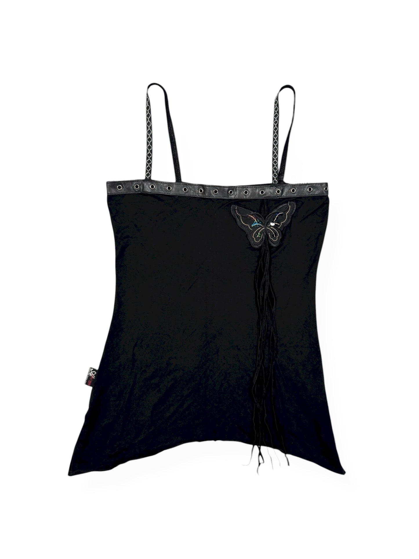Butterfly Suede Tassel Cami ♡ Size S