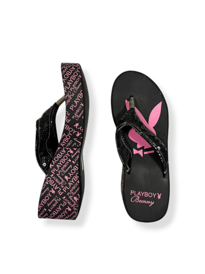 Playboy Wedge Sandals ♡ Euro 38