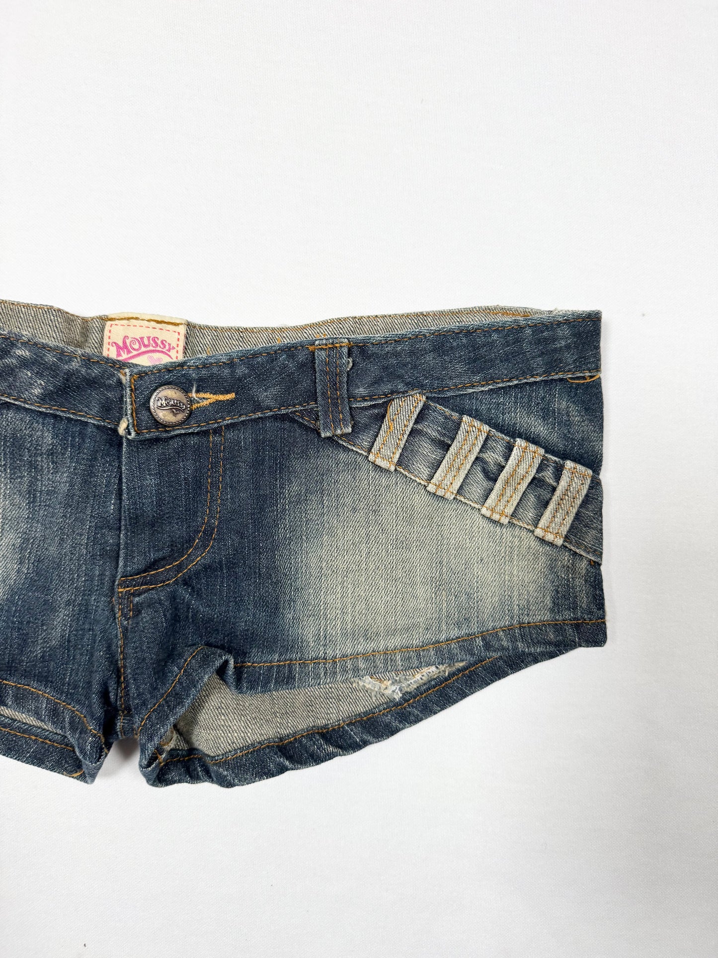 Zipper Micro Shorts ♡ Size XS