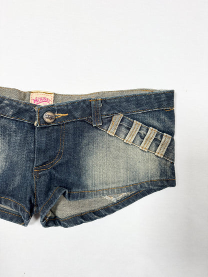 Zipper Micro Shorts ♡ Size XS