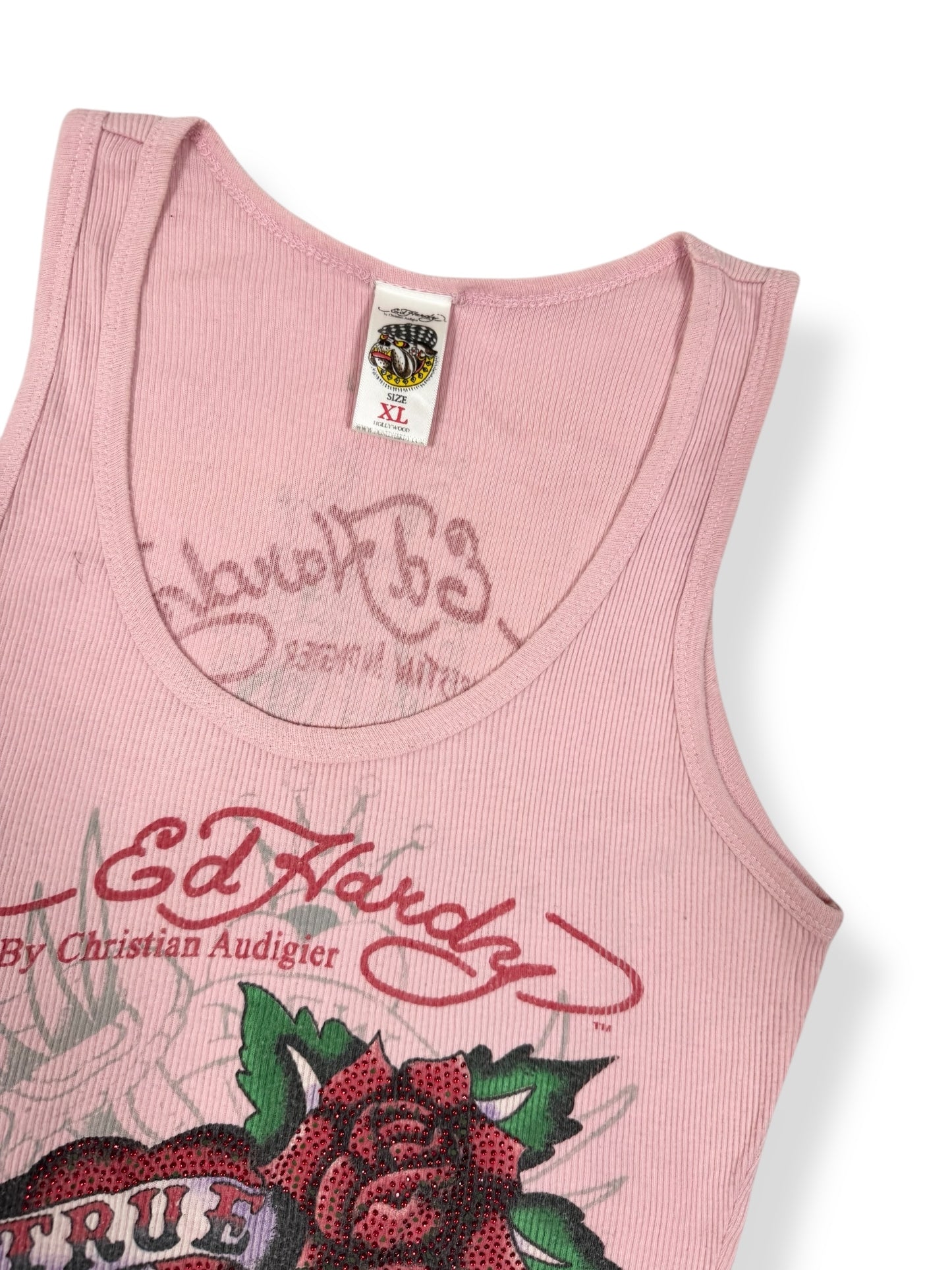 Ed Hardy Pink Tank