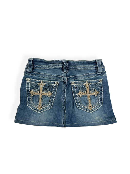 Cross Mini Skirt ☆ XS