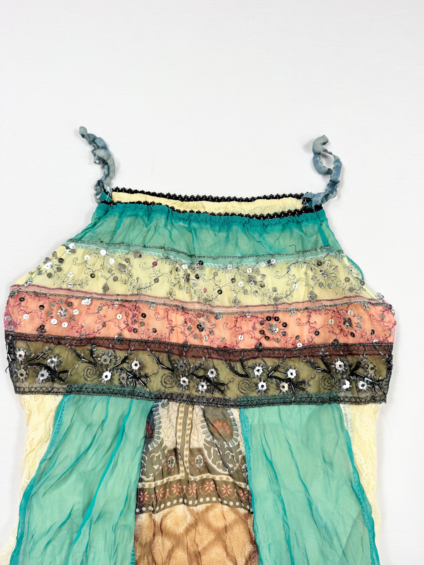 Fairy Patchwork Sequin Cami ♡ XL