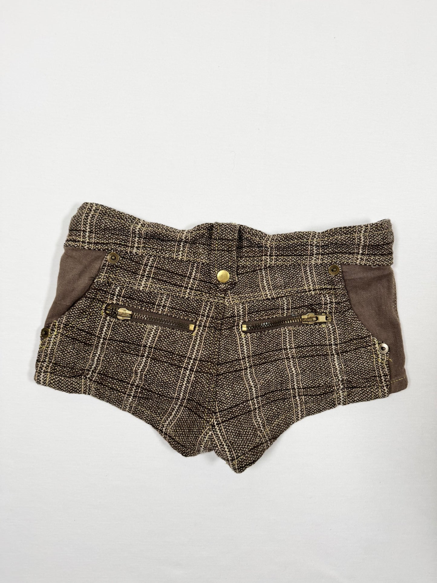 Tweed Mini Shorts