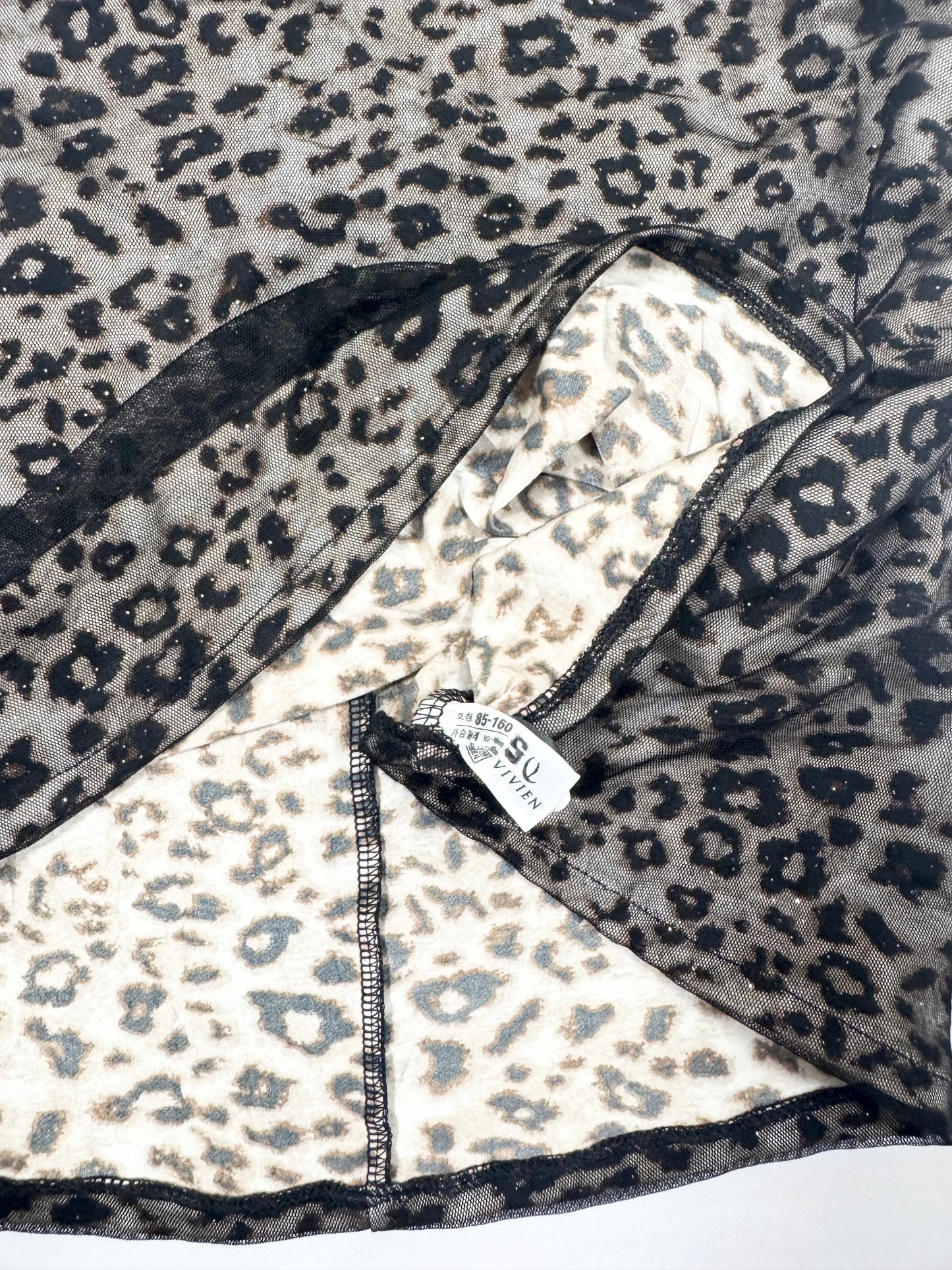 Glitter Leopard Cami ♡ Size S