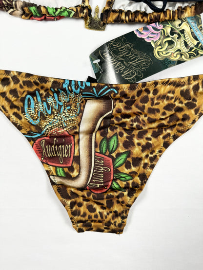 Christian Audigier Leopard Bikini