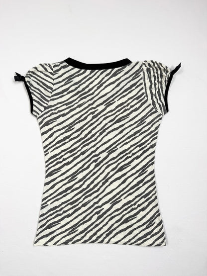 Zebra “Luxury Bad” Tee ♡ S