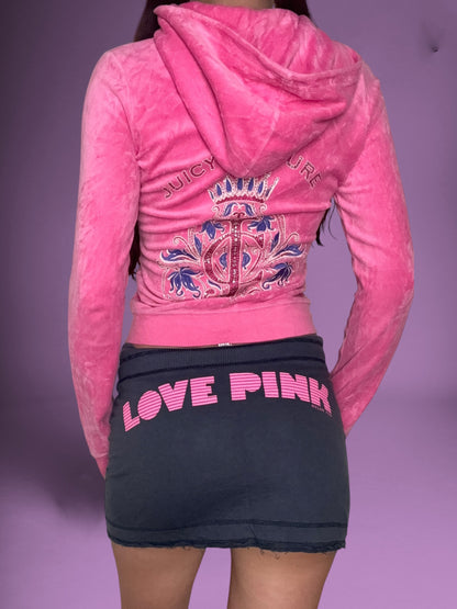 Love Pink Navy Mini Skirt ♡ S