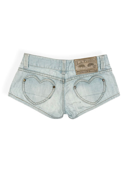 Heart Mini Shorts ♡ Size S