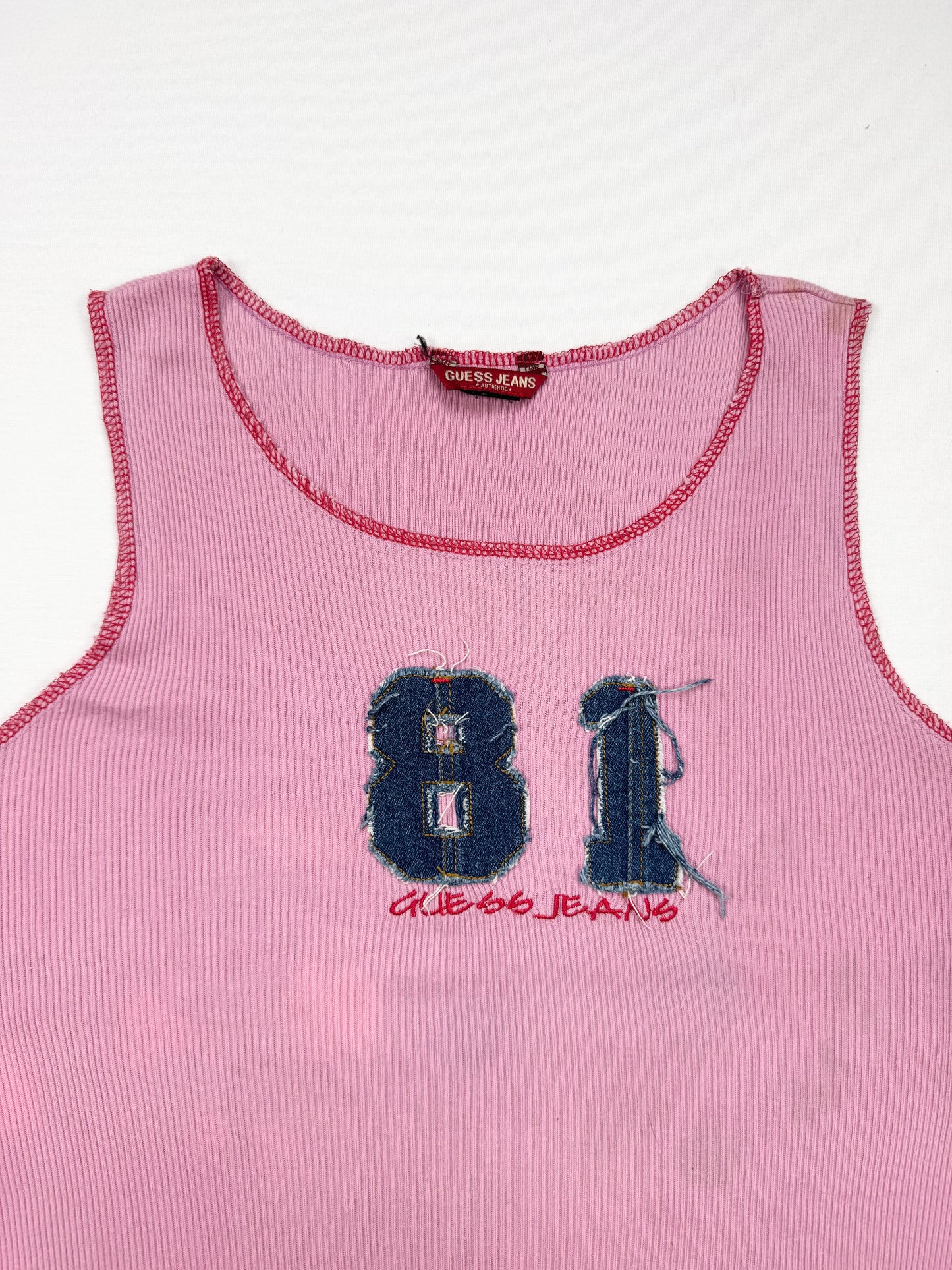 Pink Guess Tank ♡ L