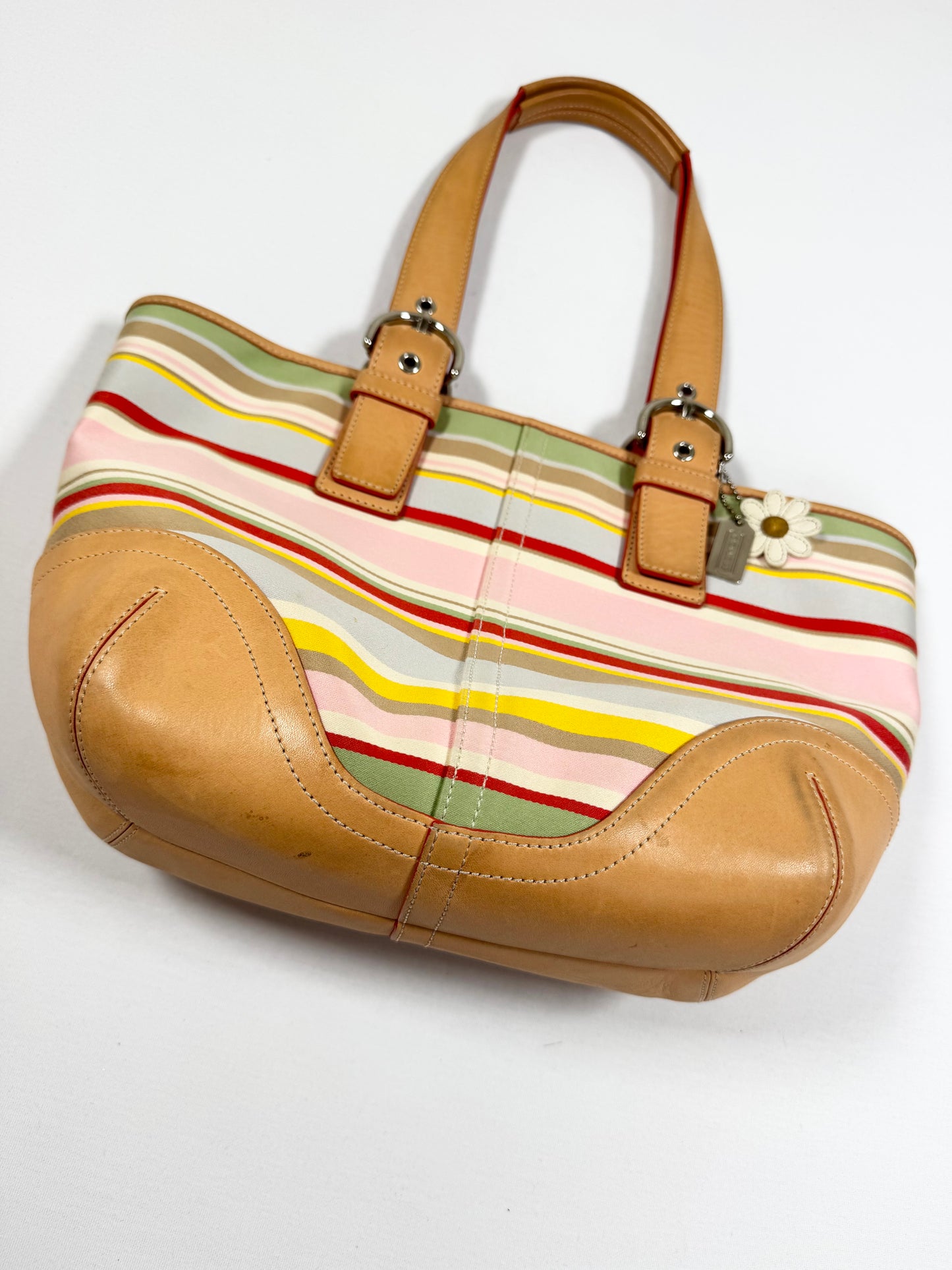 Coach Spring Stripe Bag ♡