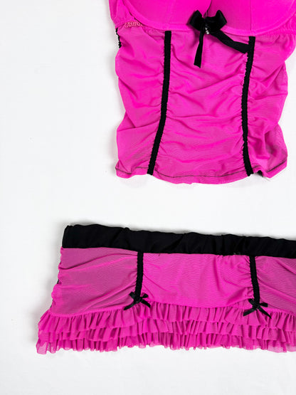 La Senza Pink Cami Set ♡ XS