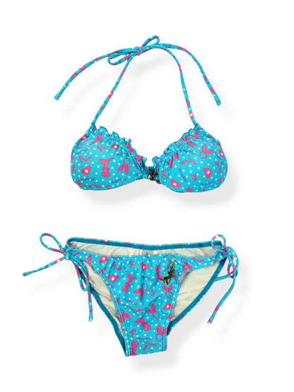 Playboy Blue & Pink Bikini ♡ XS