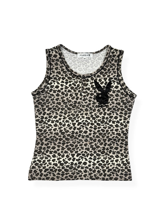 Leopard Playboy Tank ♡ Size S