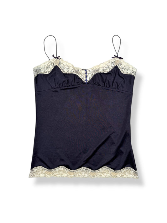 Purple Lace Trim Cami