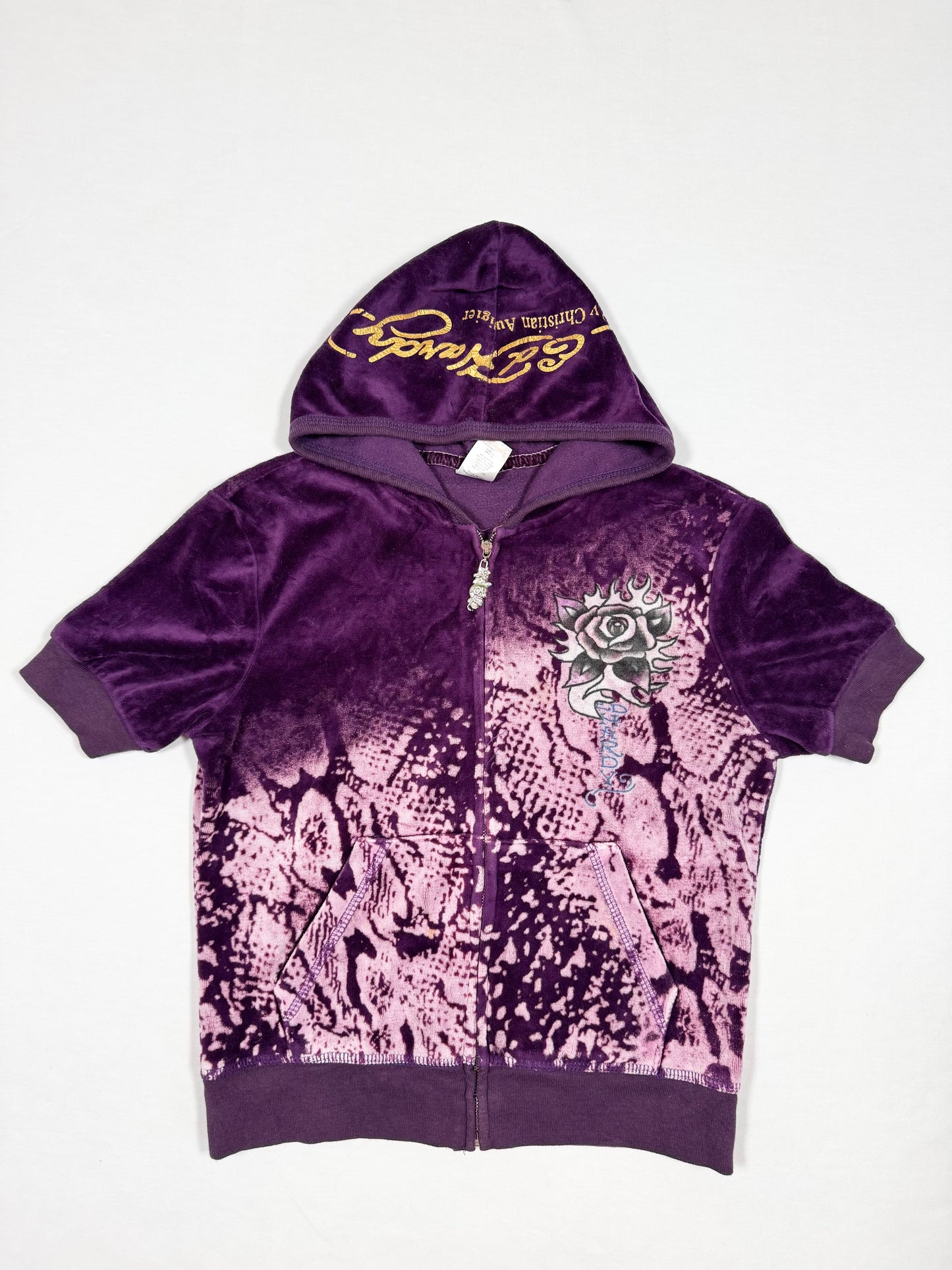 Ed Hardy Purple Zip Up ♡ Size S