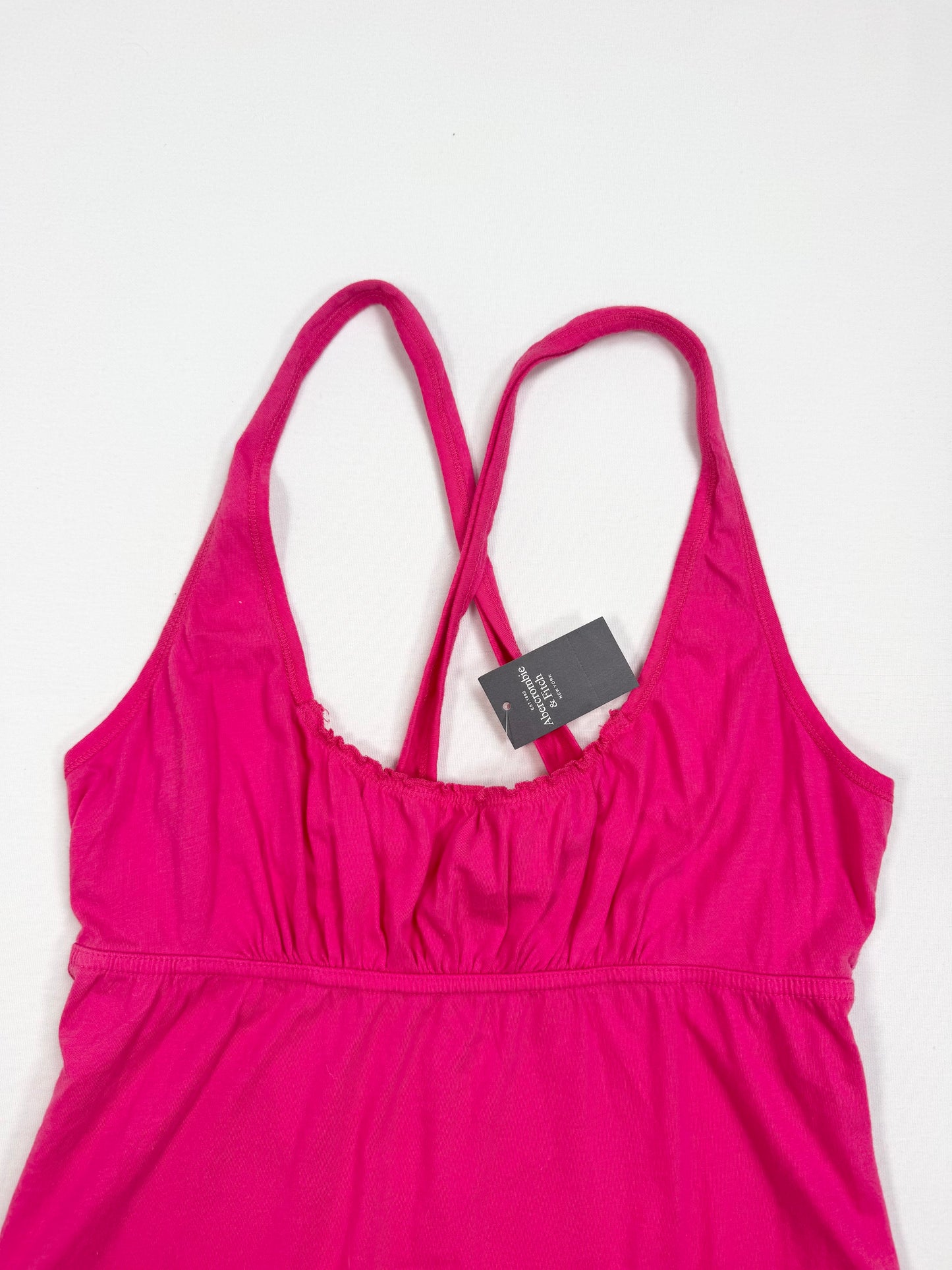 Pink Abercrombie Fan Cami ♡ M