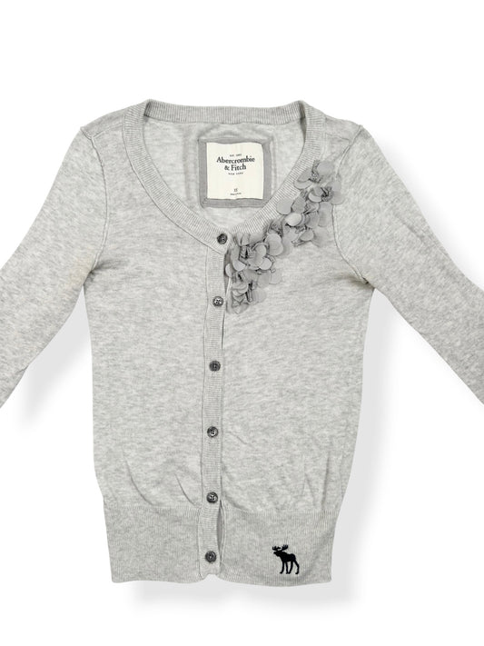 Abercrombie Grey Cardigan ♡ XS
