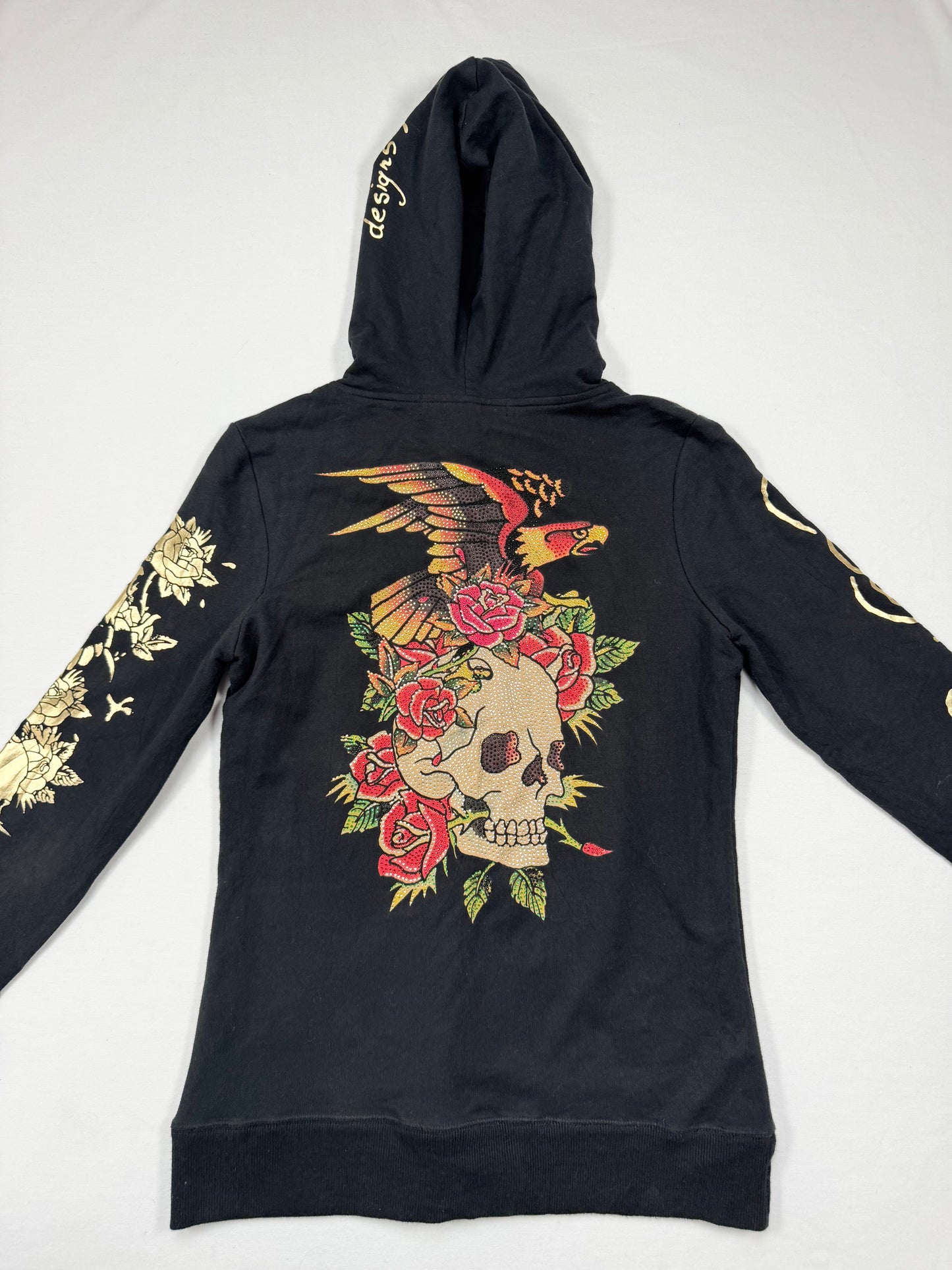 Ed Hardy Zip Up Hoodie ♡ S